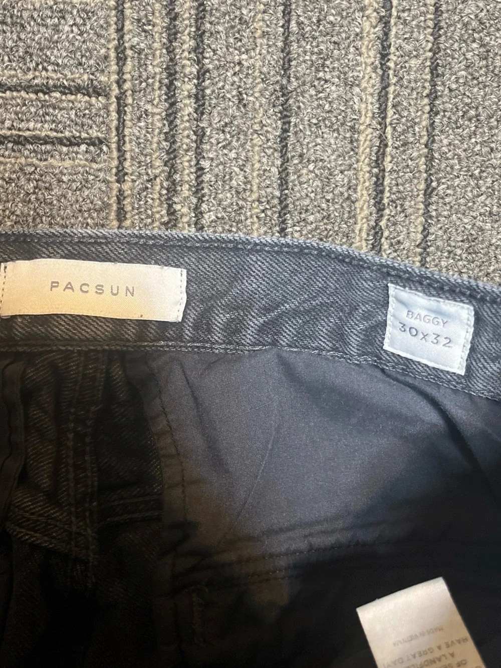 Retro Pacsun Baggy Jeans Men’s 30 x 30 Dark Wash Faded Heavyweight Skater Party
